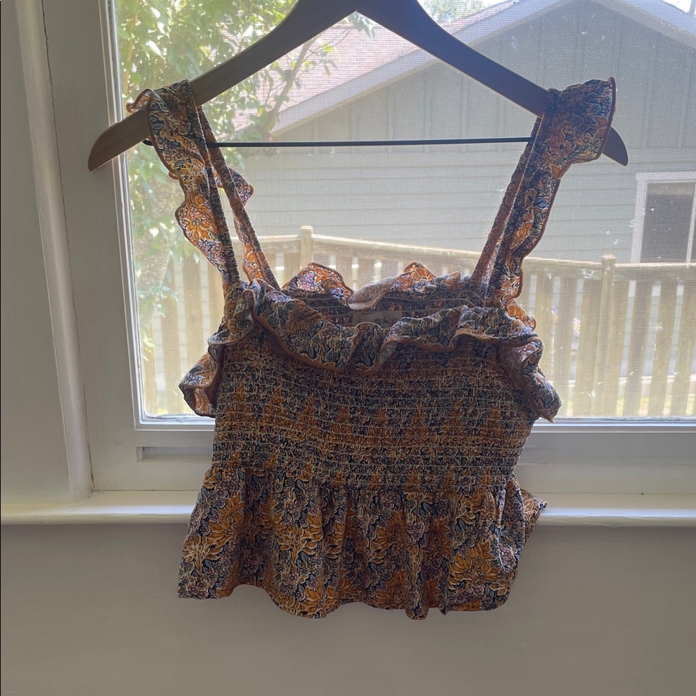 Natural Life Floral Crop Top